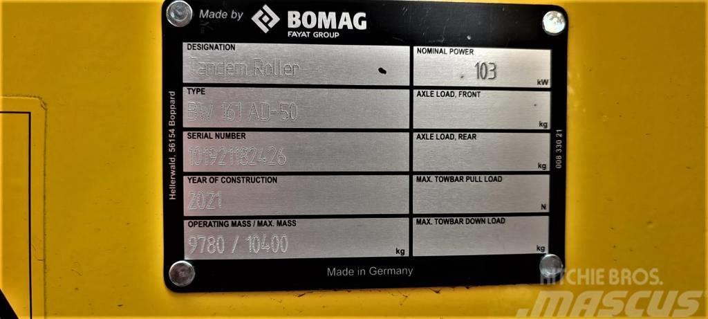 Bomag BW 161 AD-50 Non-CE **unused** Οδοστρωτήρες διπλού κυλίνδρου