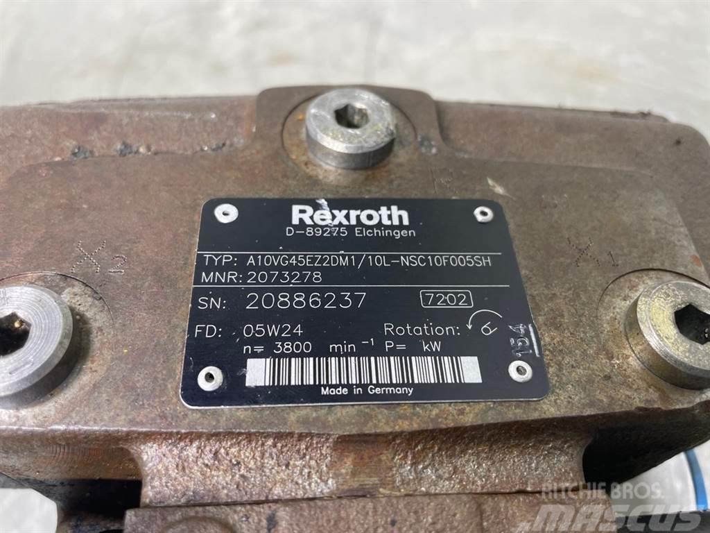 Rexroth A10VG45EZ2DM1/10L-R902073278-Drive pump/Fahrpumpe Υδραυλικά