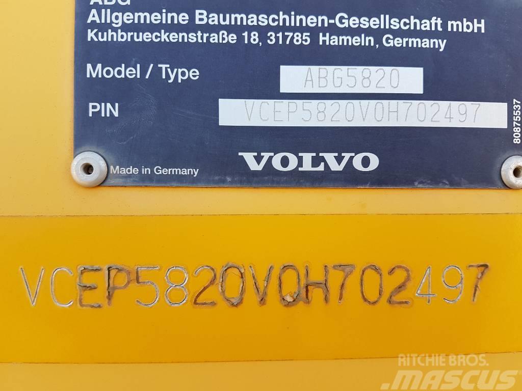 Volvo ABG852 Επίστρωση ασφάλτου