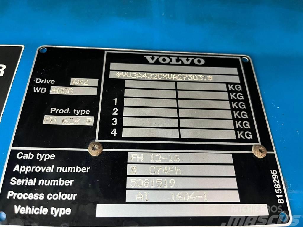 Volvo FH12 380 6x2 INTERCONSULT TANK 11920 L Αποφρακτικά οχήματα
