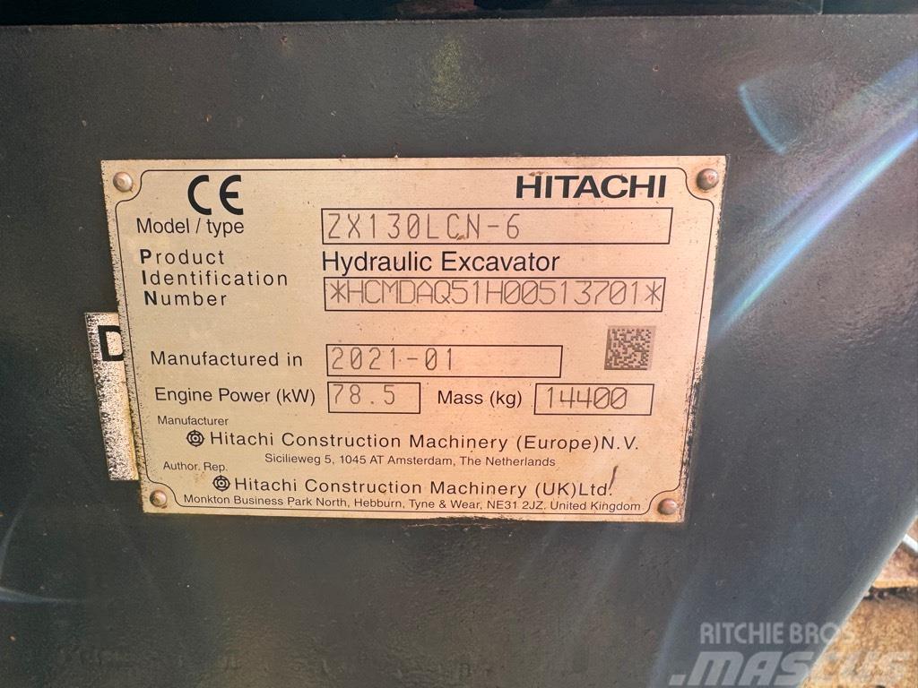 Hitachi ZX 130-6 Εκσκαφείς με ερπύστριες