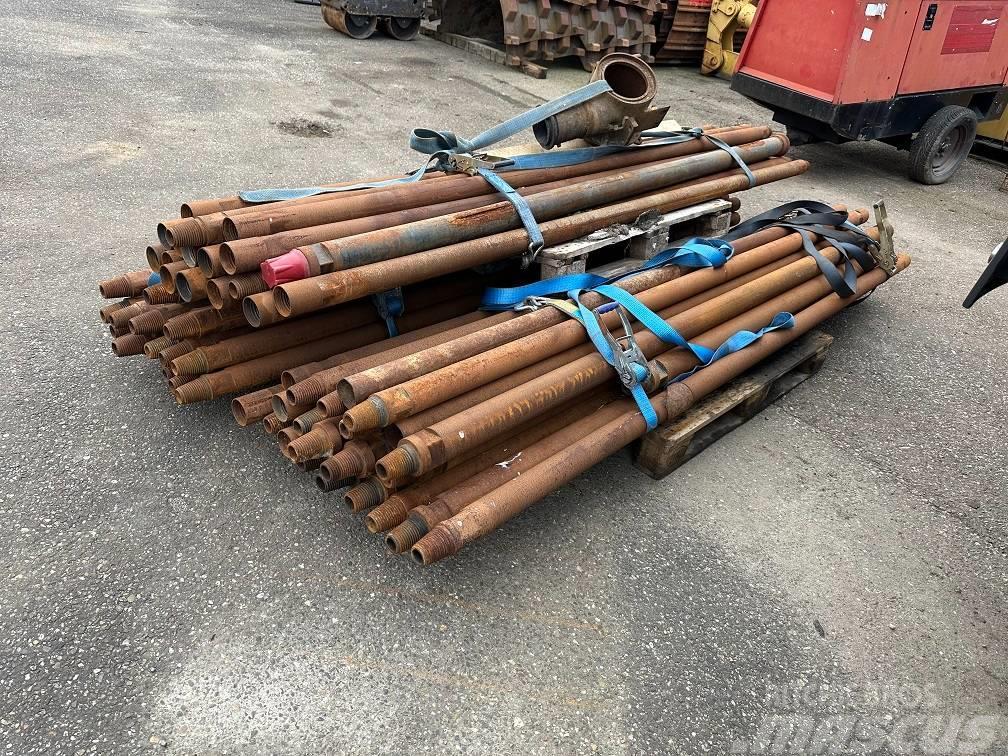  drilling pipe 75mm 3m long Τρυπάνια
