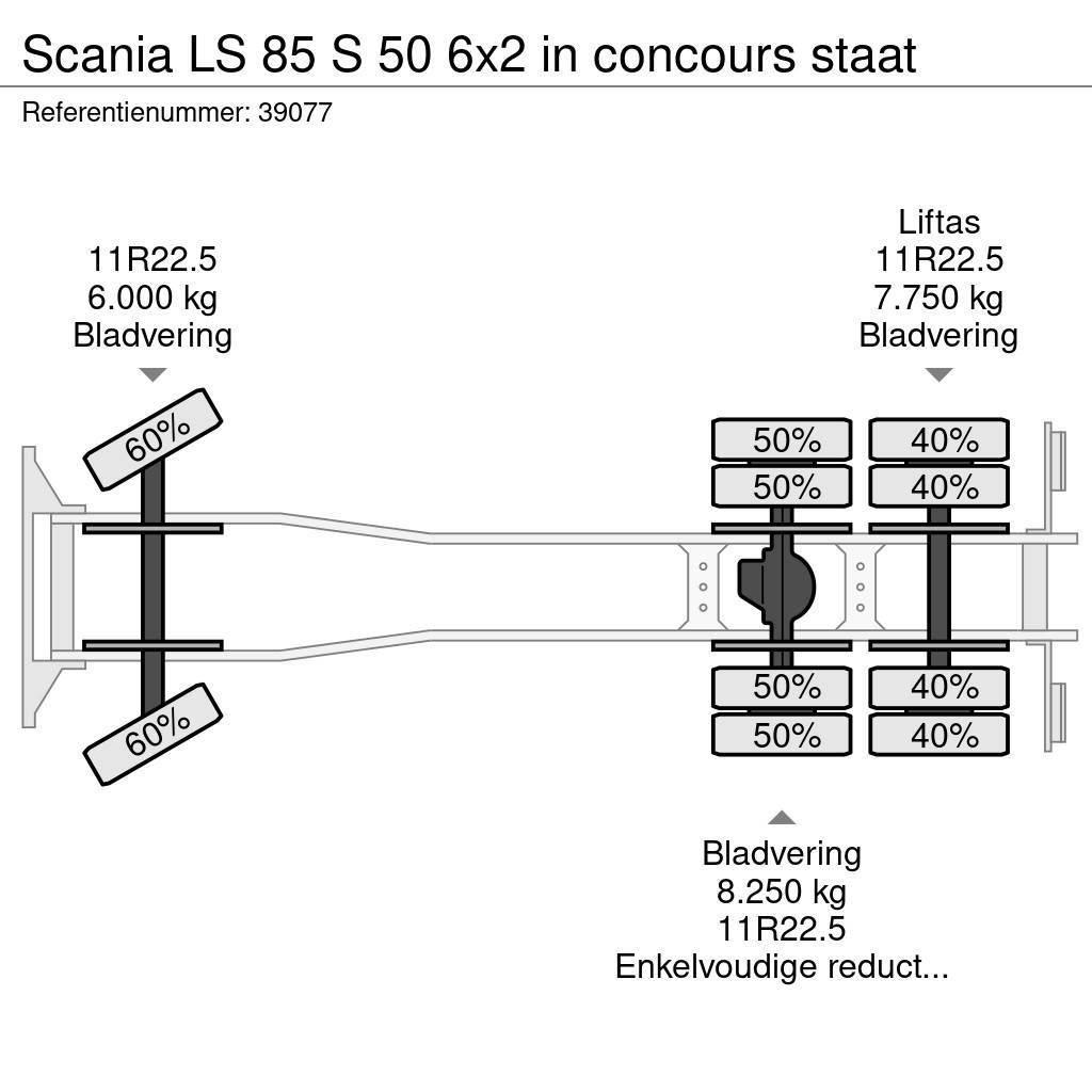 Scania LS 85 S 50 6x2 in concours staat Φορτηγά Κόφα