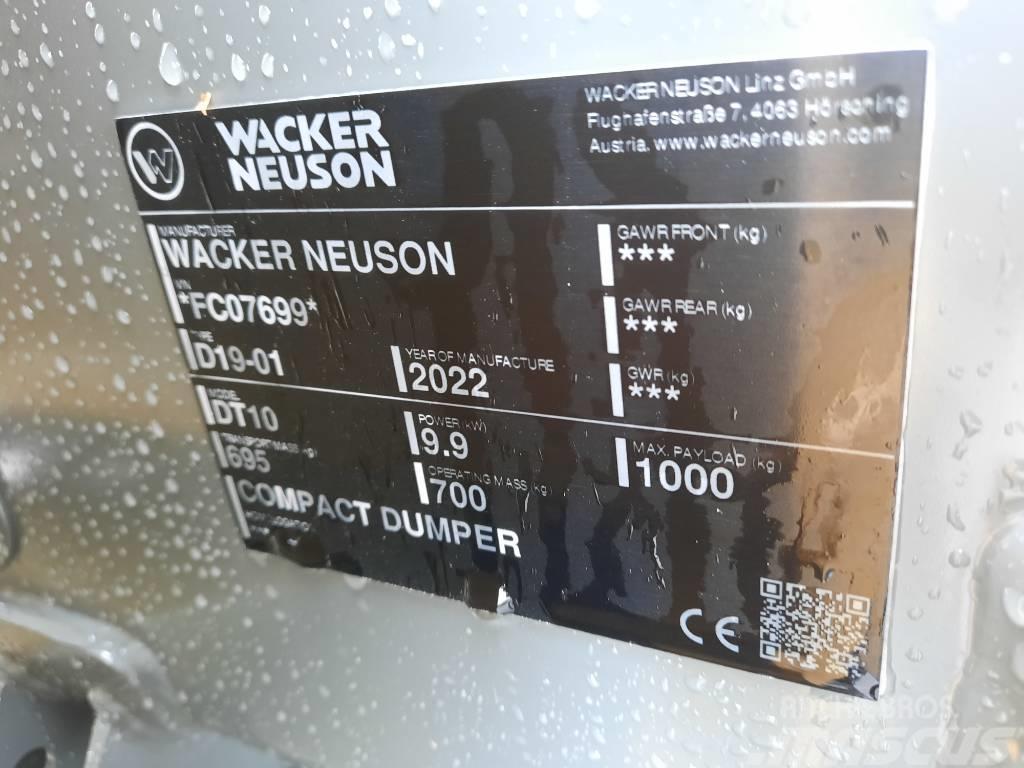 Wacker Neuson DT 10 Ερπυστριοφόρα Dumpers - Ντάμπερ