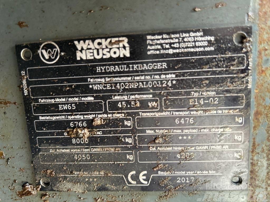 Wacker Neuson EW65 Εκσκαφείς με τροχούς - λάστιχα