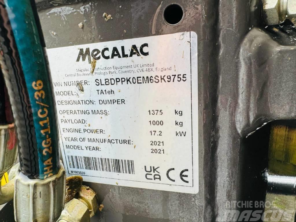 Mecalac TA1 EH Dumpers εργοταξίου