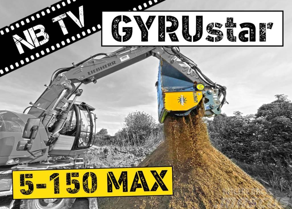 Gyru-Star  5-150MAX | Siebschaufel Radlader, Bagger Κουβάδες