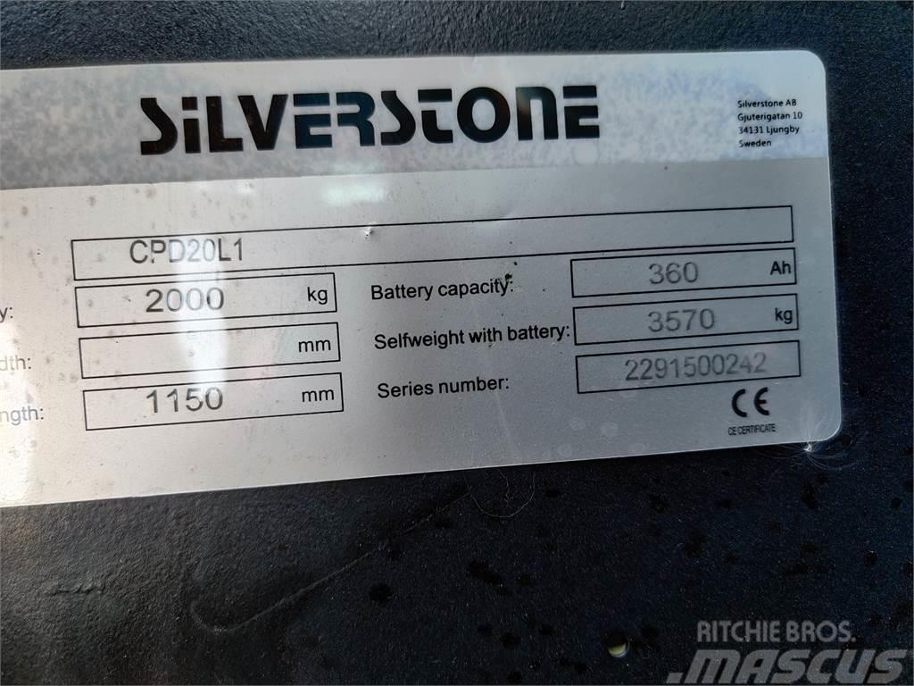 Silverstone CPD20L1 LI-ION RENT210 Ηλεκτρικά περονοφόρα ανυψωτικά κλαρκ