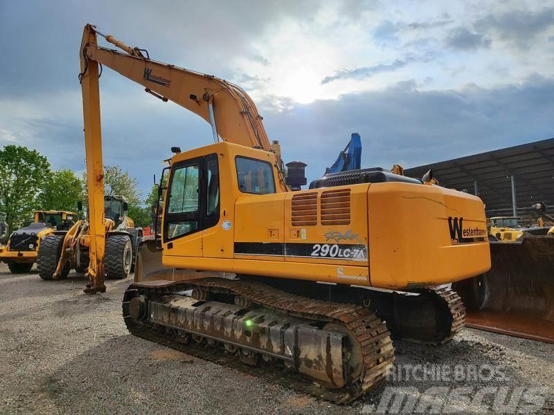 Hyundai Robex 290LC-7 Long Reach Εκσκαφείς με ερπύστριες