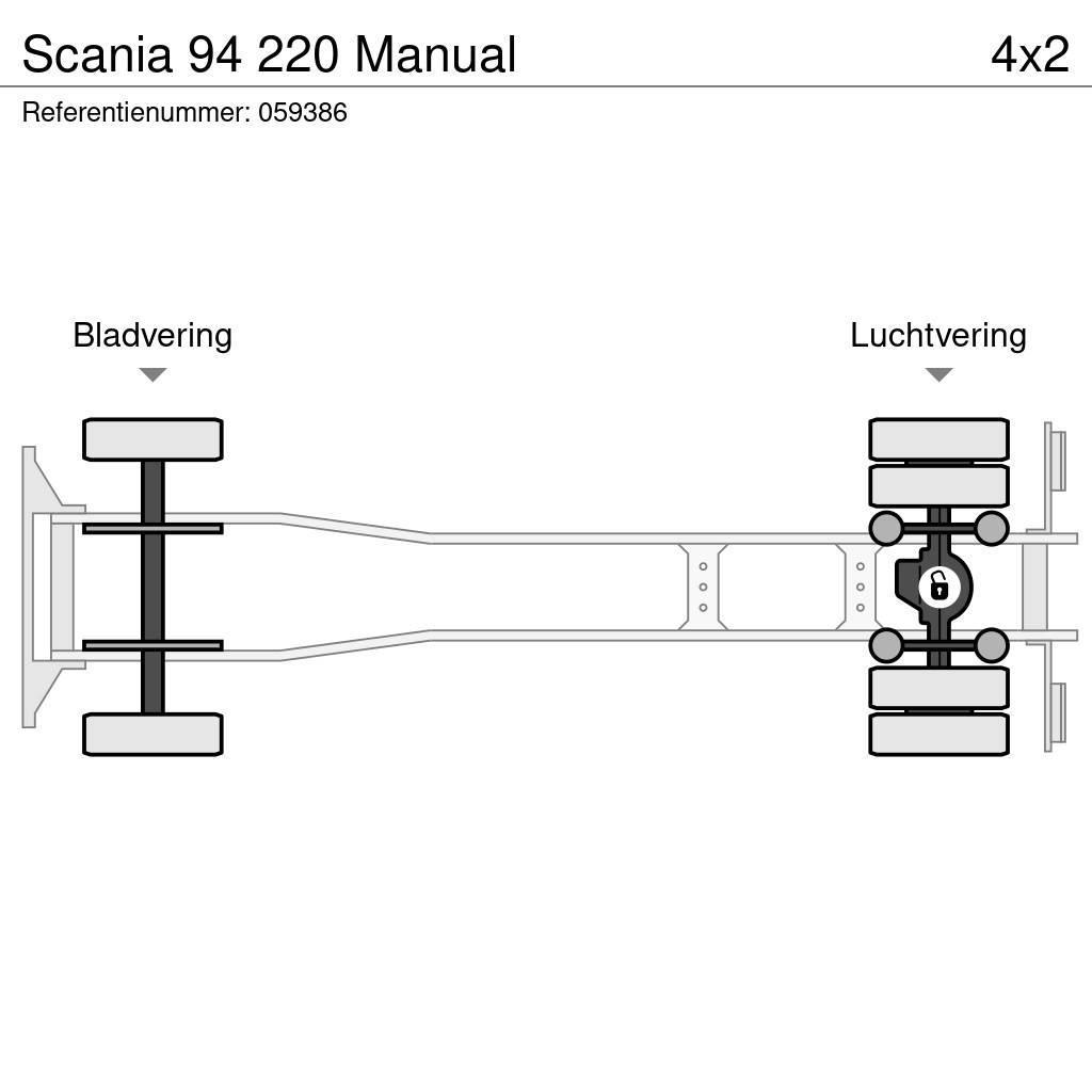 Scania 94 220 Manual Φορτηγά Καρότσα - Κουρτίνα