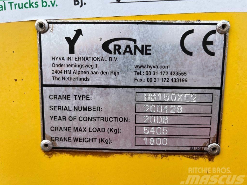 Hyva HB150 XE2 Crane / Kraan / Autolaadkraan / Ladekran Γερανοί φορτωτές