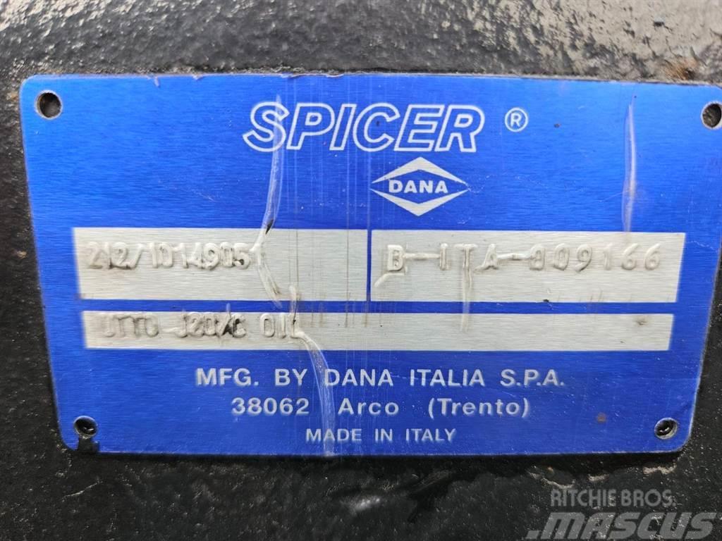 Spicer Dana 212/10149051 - Axle/Achse/As Άξονες
