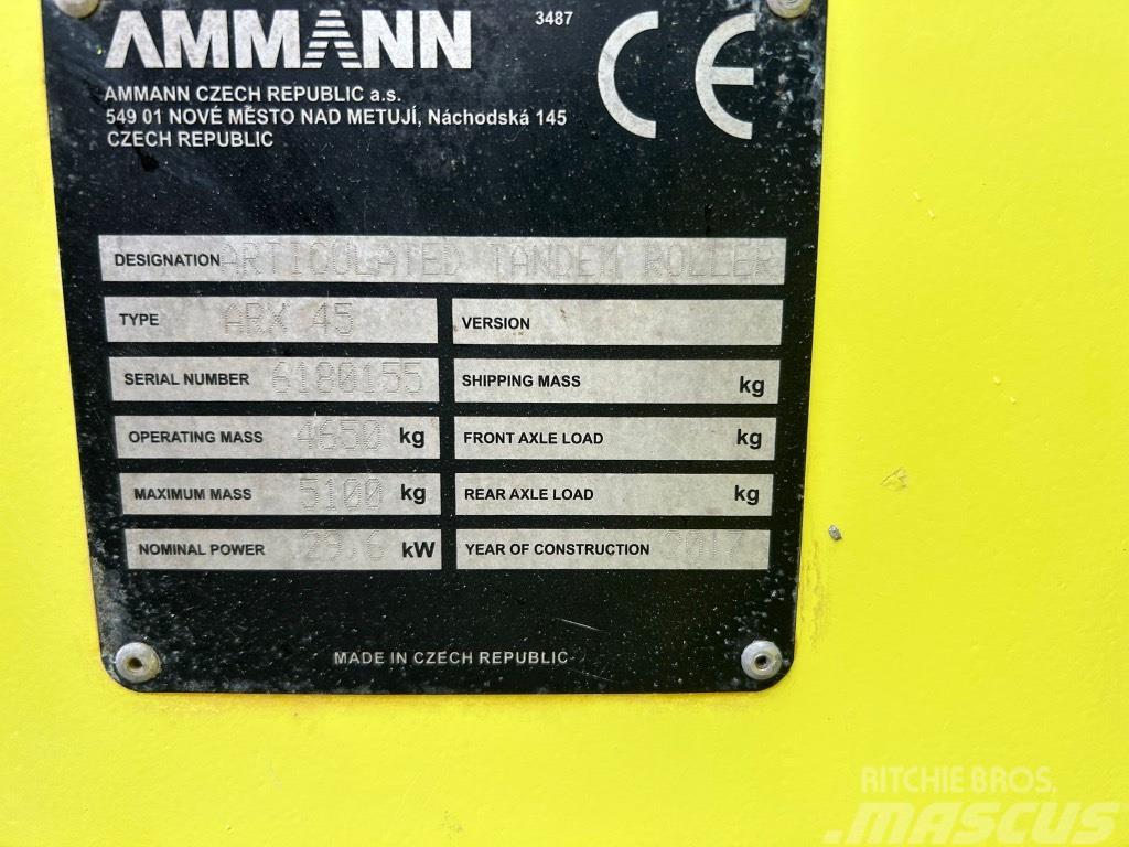 Ammann ARX45 ( 1400MM Wide Drum ) Κύλινδροι συμπίεσης εδάφους