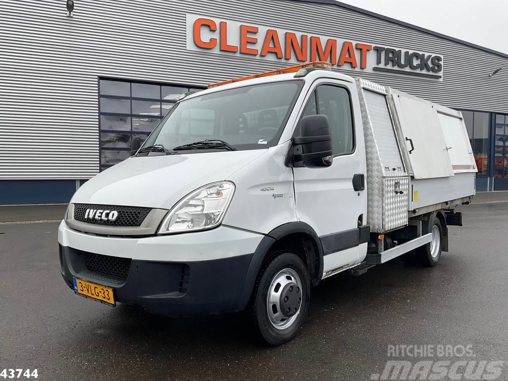 Iveco Daily 40C14G CNG Veegvuil opbouw Απορριμματοφόρα