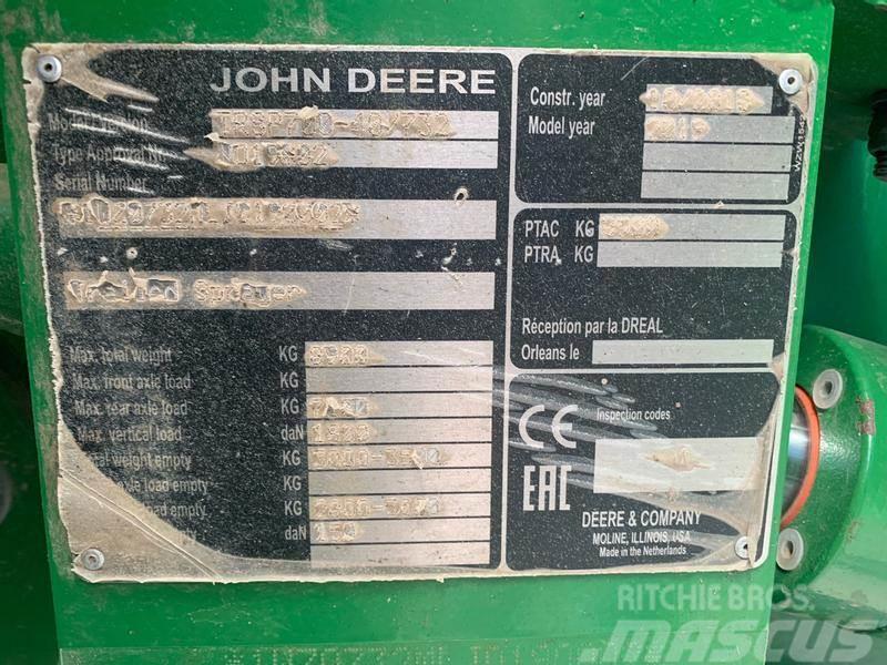 John Deere M732 Ρυμουλκούμενα ψεκαστικά