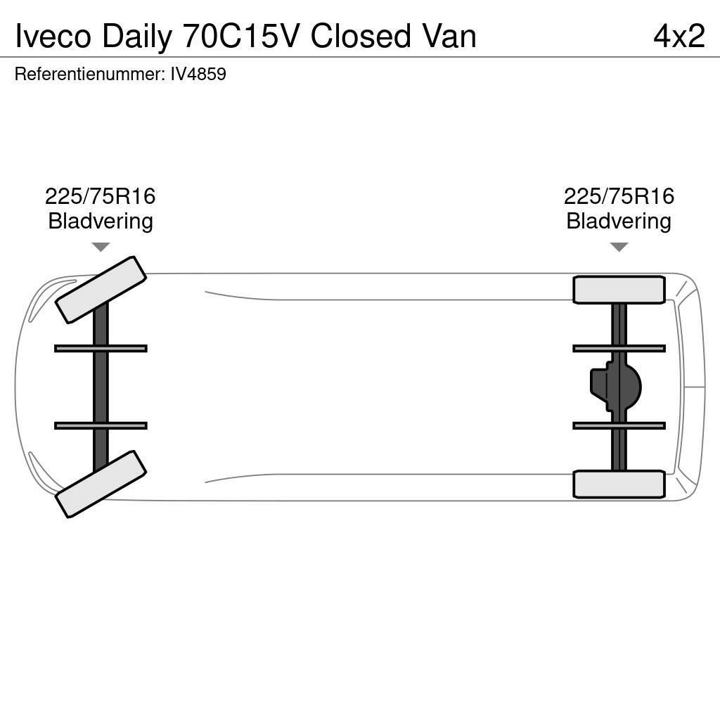 Iveco Daily 70C15V Closed Van Κλειστού τύπου