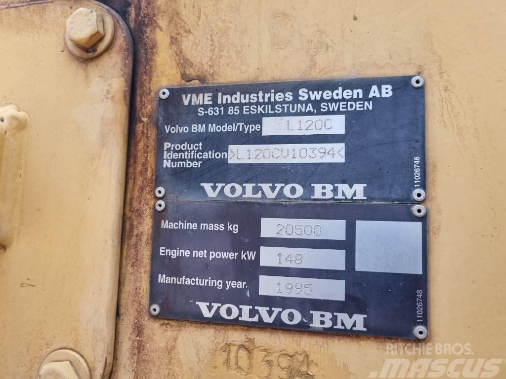 Volvo BM L120C Φορτωτές με λάστιχα (Τροχοφόροι)