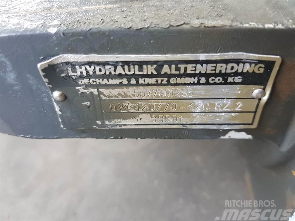Fuchs MHL320-5577661295-Outrigger cylinder/Zylinder Υδραυλικά
