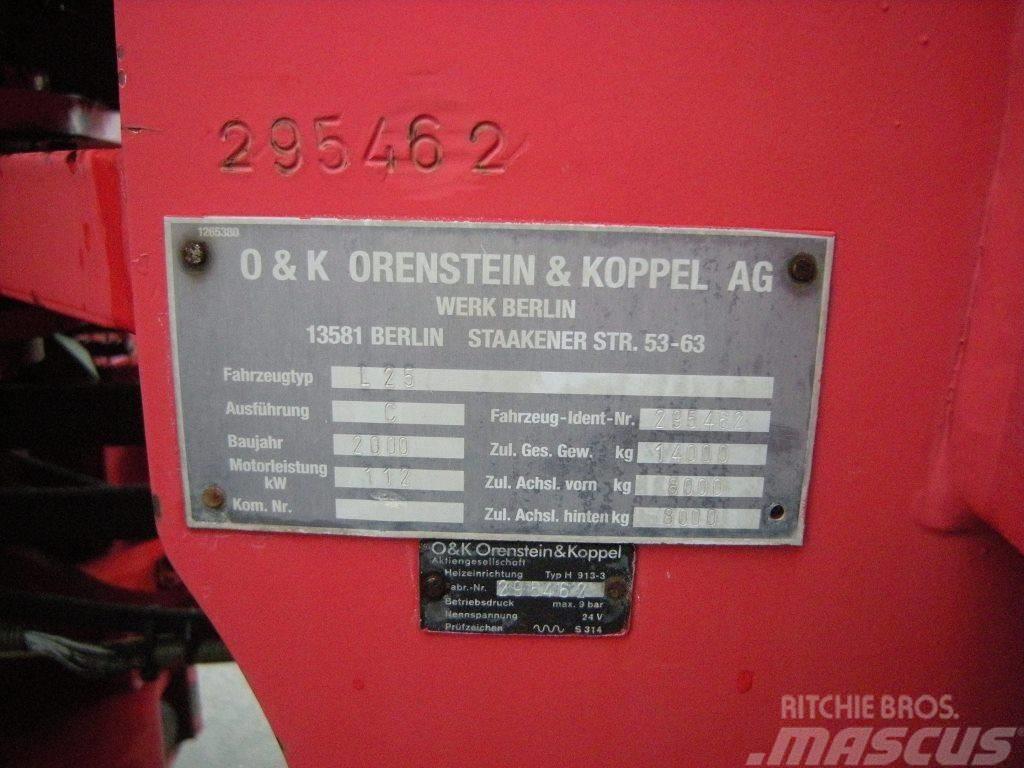 O&K L 25 C Φορτωτές με λάστιχα (Τροχοφόροι)