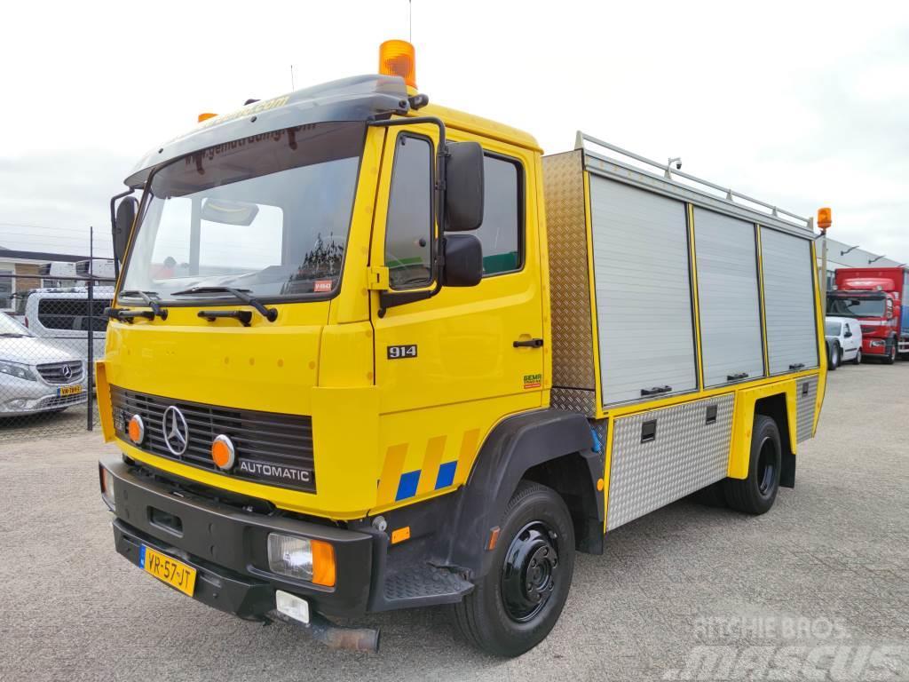Mercedes-Benz 914 - Servicewagen - Agregaat 440 uur - 31.565km - Πυροσβεστικά οχήματα