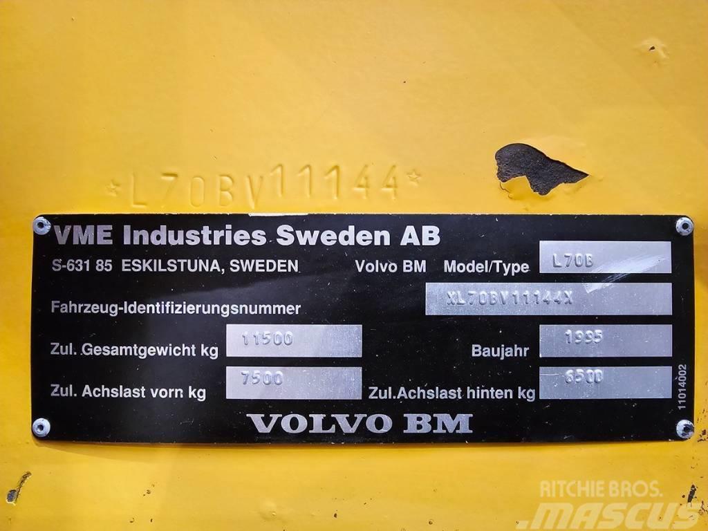 Volvo L70B Φορτωτές με λάστιχα (Τροχοφόροι)