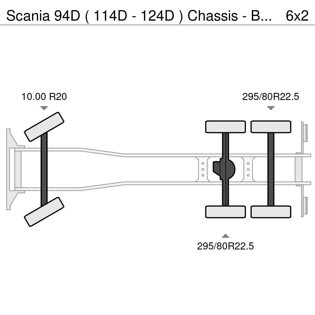 Scania 94D ( 114D - 124D ) Chassis - BDF system Φορτηγά Σασί