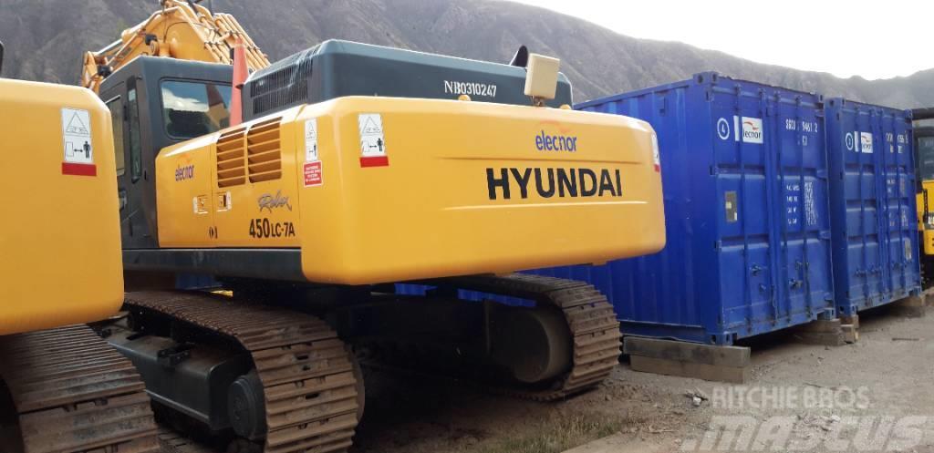 Hyundai 450LC Εκσκαφείς με ερπύστριες