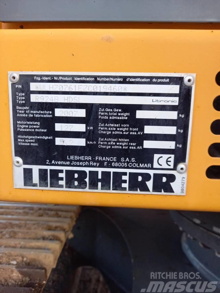 Liebherr R 924 B HD S L LITROIC Εκσκαφείς με ερπύστριες