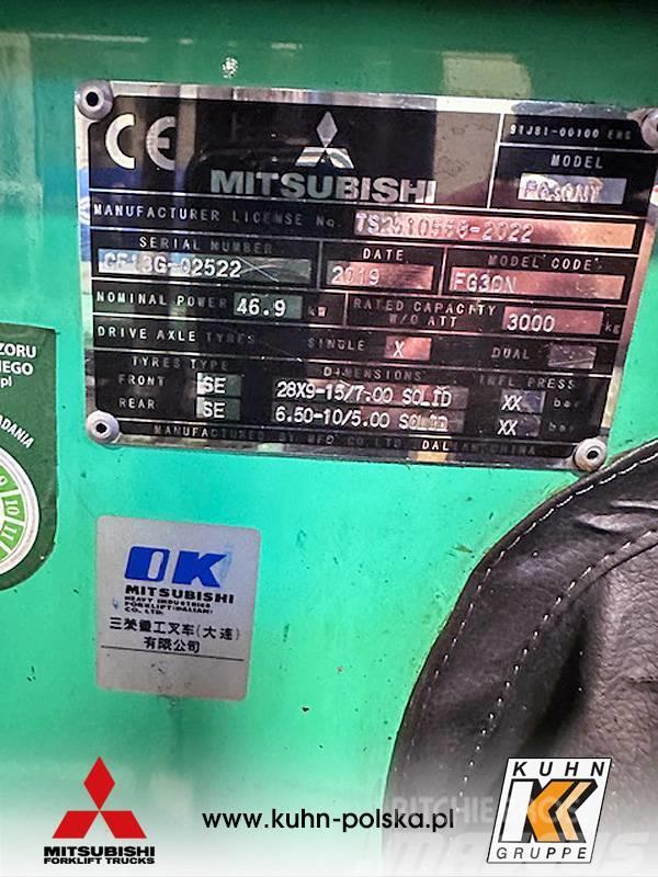 Mitsubishi FG30N Περονοφόρα ανυψωτικά κλαρκ με φυσικό αέριο LPG
