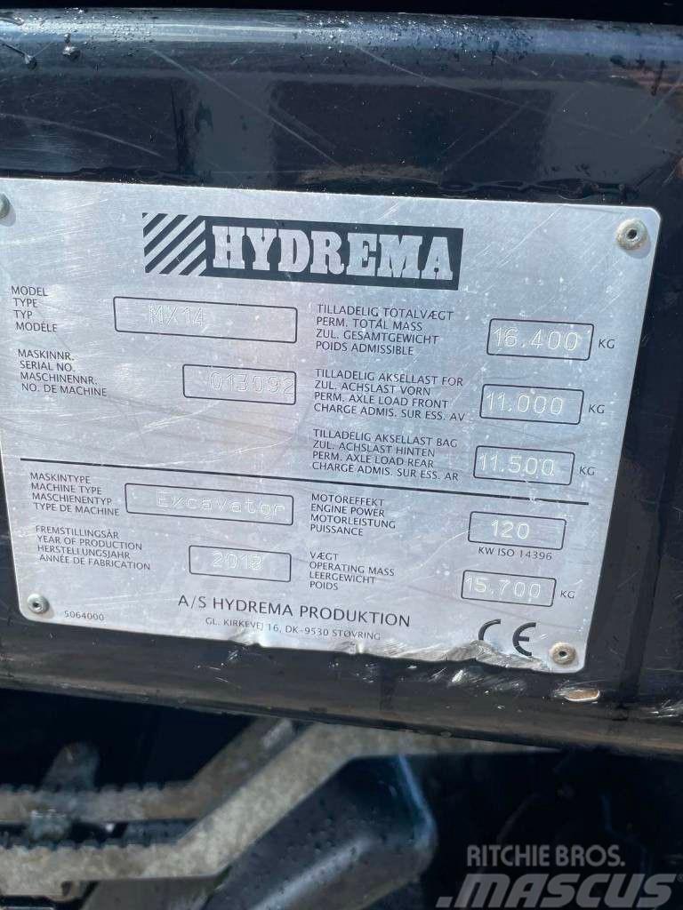Hydrema MX 14 Εκσκαφείς με τροχούς - λάστιχα