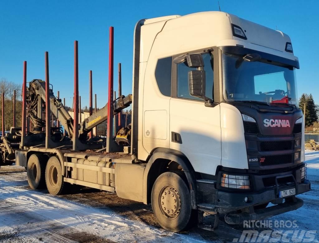 Scania R520 6x4 Φορτηγά ξυλείας