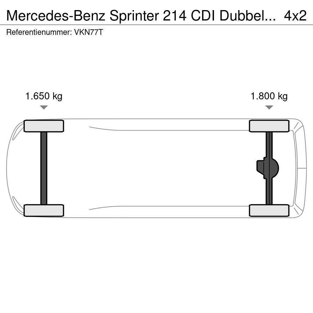 Mercedes-Benz Sprinter 214 CDI Dubbel cabine, Airco!!157dkm!!6P! Κλειστού τύπου