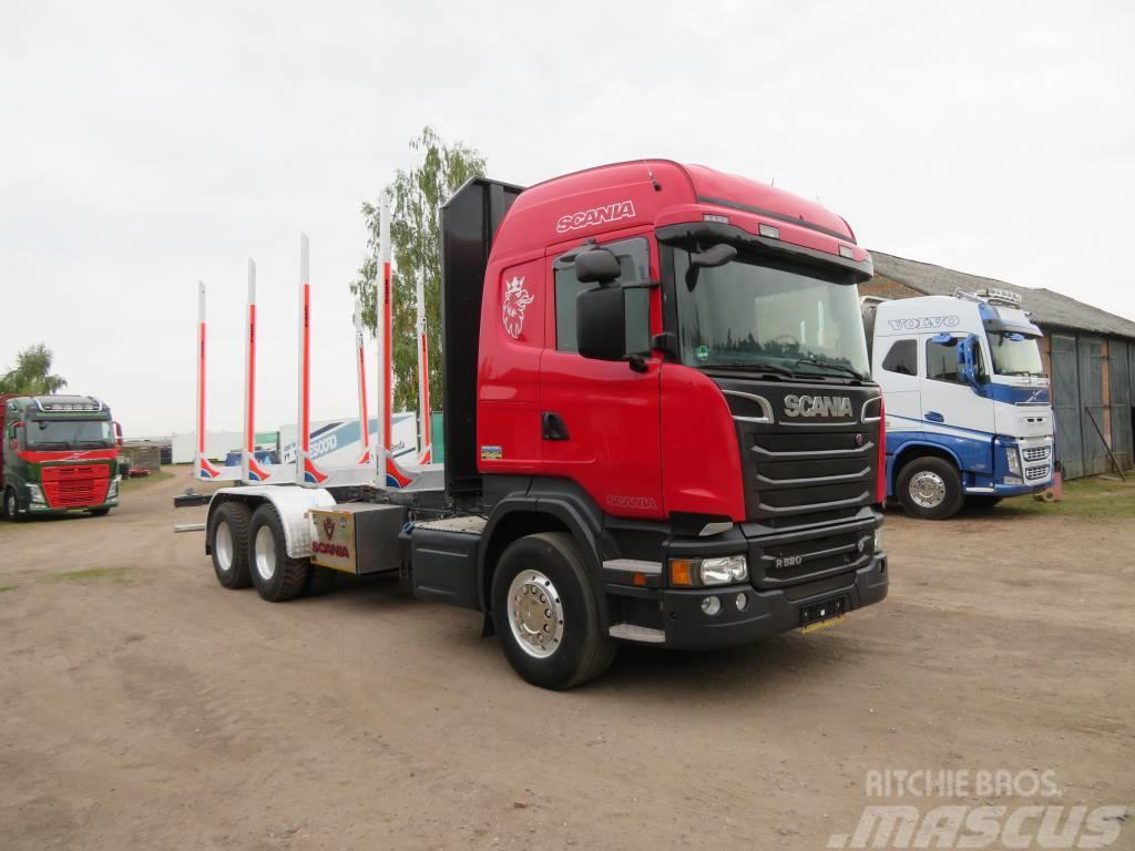 Scania R 520 Φορτηγά ξυλείας