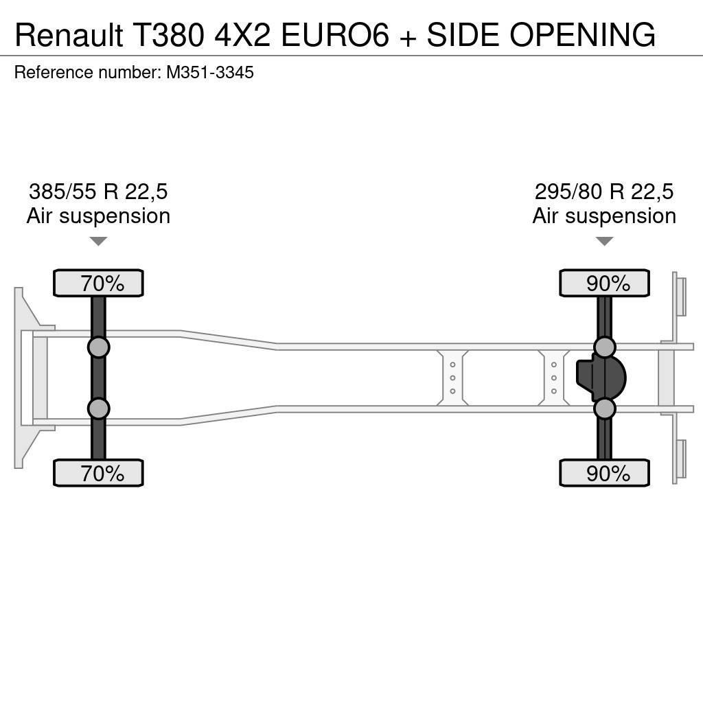 Renault T380 4X2 EURO6 + SIDE OPENING Φορτηγά Κόφα
