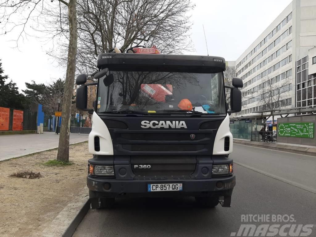 Camion porteur Scania P360 35TM Euro 5 Φορτηγά με Γερανό