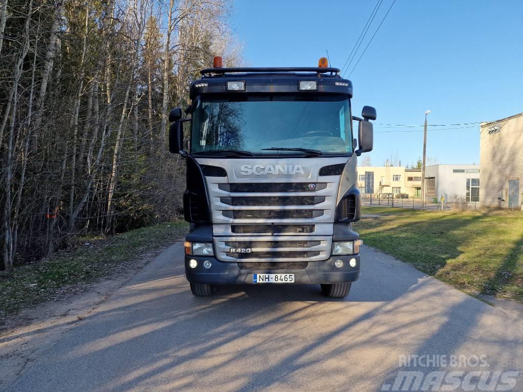 Scania R420 Φορτηγά ξυλείας
