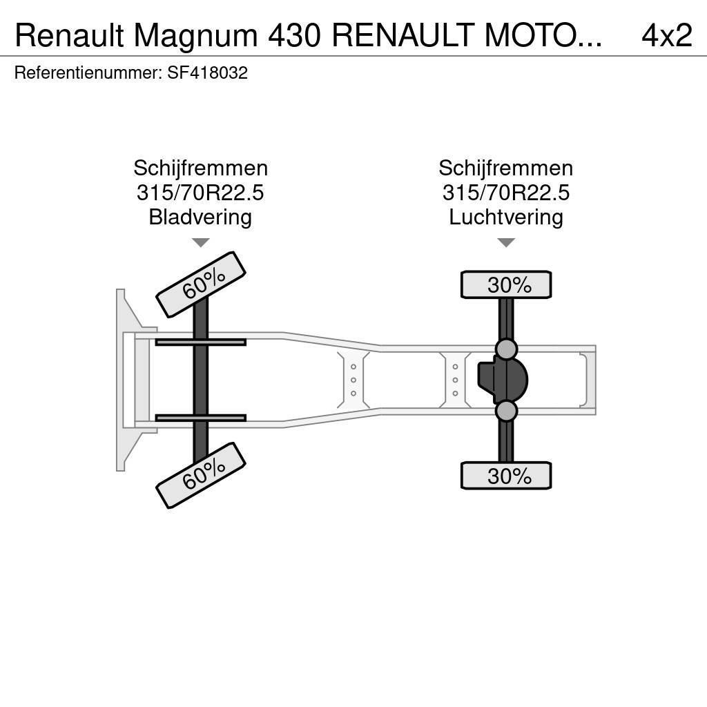 Renault Magnum 430 RENAULT MOTOR / AIRCO Τράκτορες