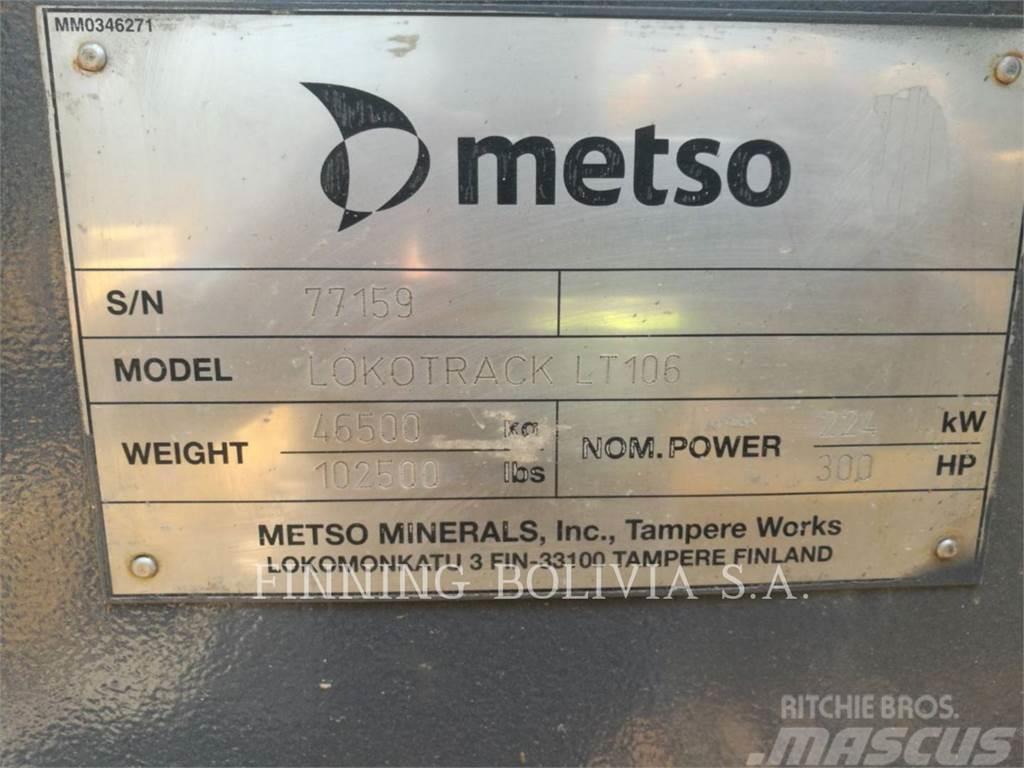 Metso LT106 Κινητοί σπαστήρες