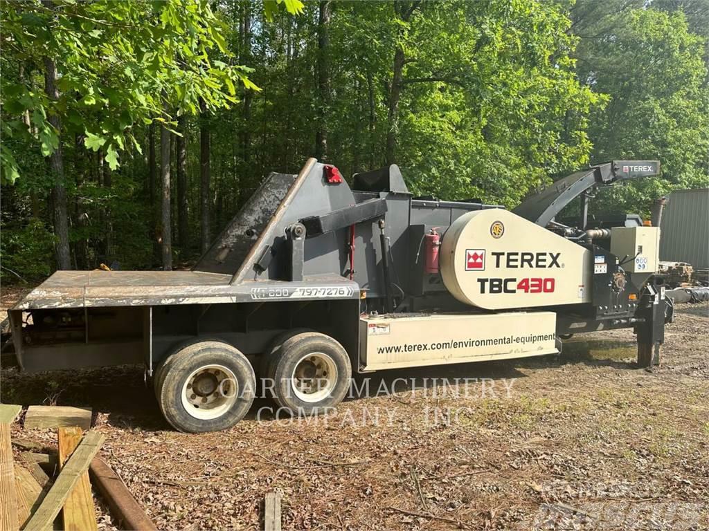 Terex TBC430 Θραυστήρες κορμών