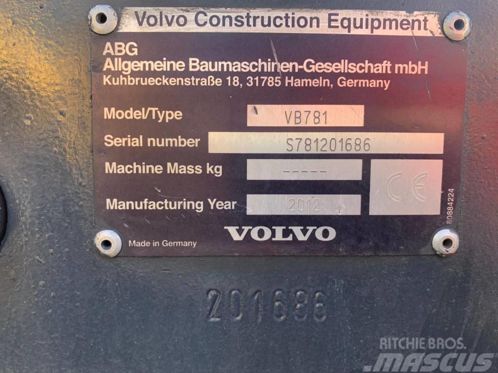 Volvo ABG 6820B Επίστρωση ασφάλτου