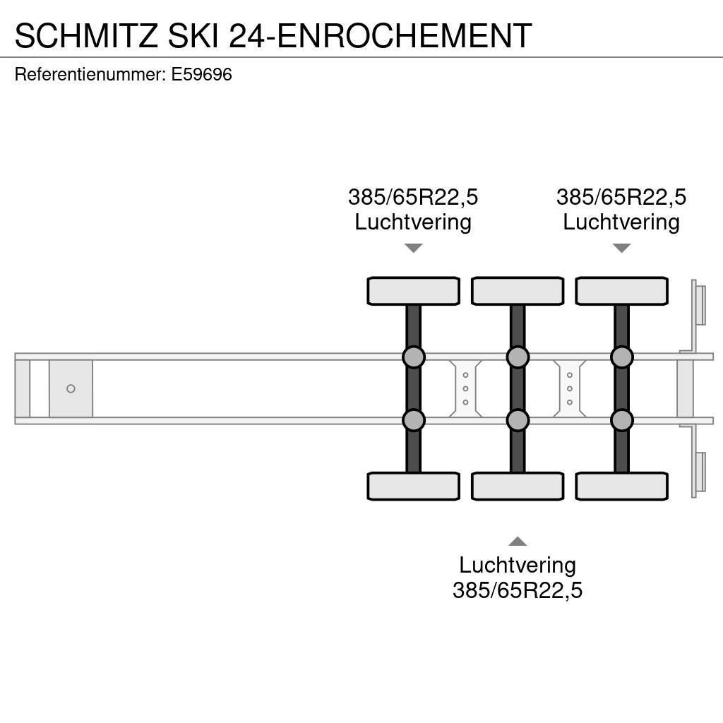 Schmitz Cargobull SKI 24-ENROCHEMENT Ανατρεπόμενες ημιρυμούλκες