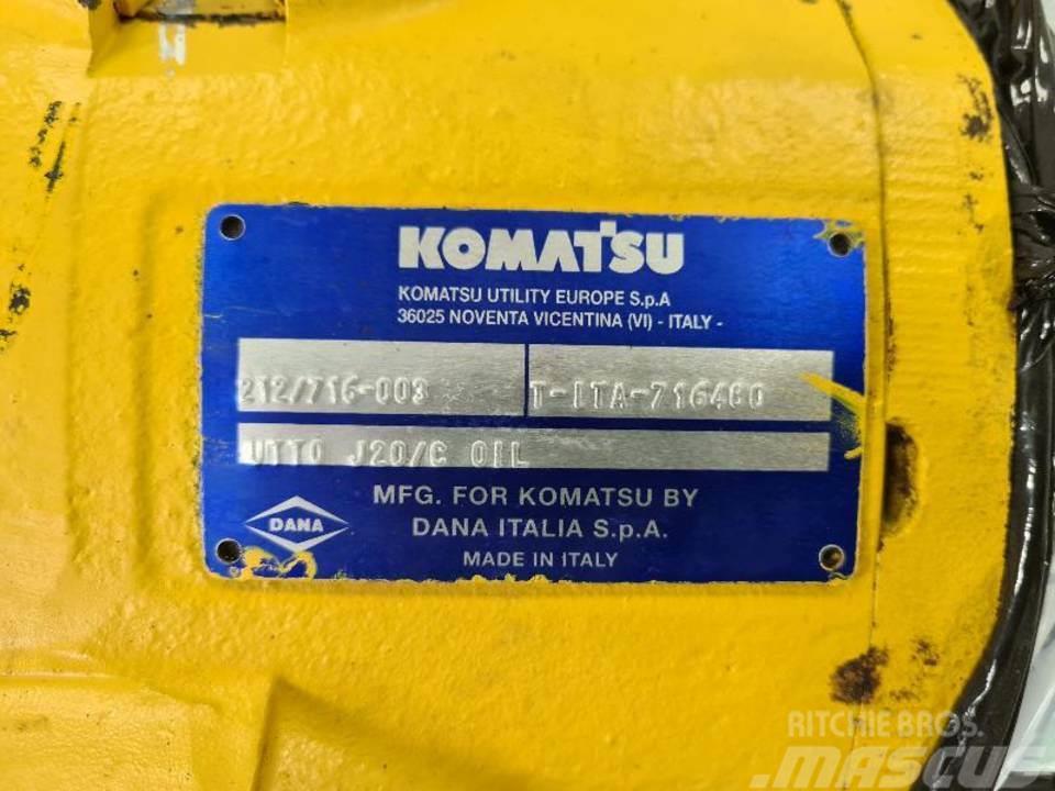 Komatsu PW98MR-8 Μετάδοση κίνησης