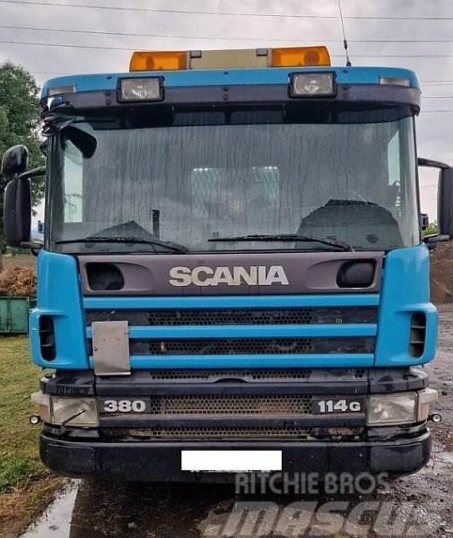Scania G114 R380 +Combi-Lift Φορτηγά ανατροπή με γάντζο