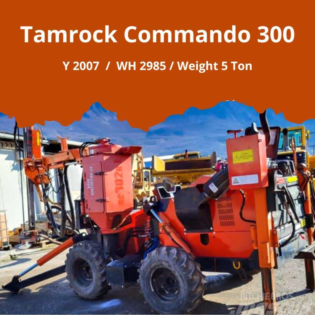 Tamrock COMMANDO 300 Εξοπλισμός επιφανειακών γεωτρήσεων