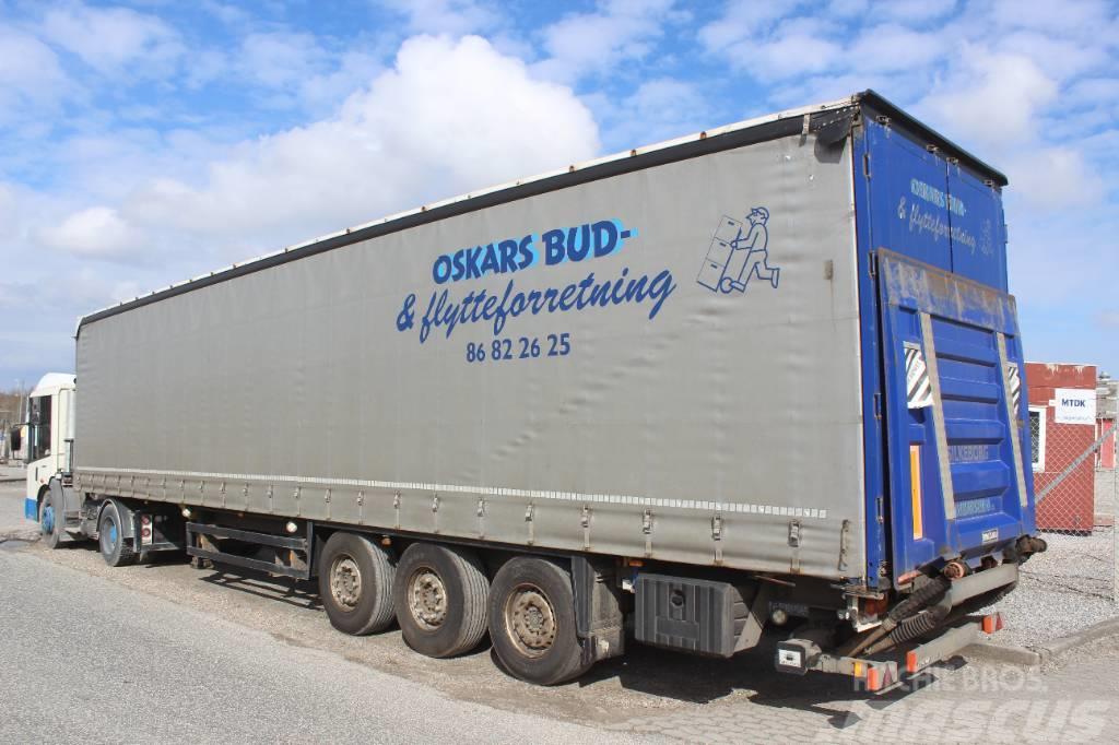 Schmitz Cargobull 3 akslet gardin trailer med lift - skyde/hævetag Ημιρυμούλκες Κουρτίνα