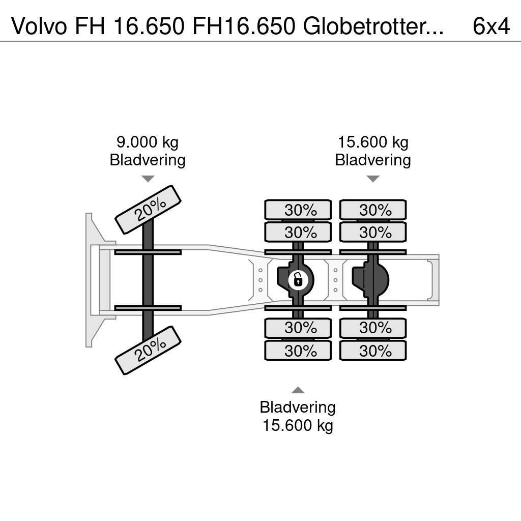 Volvo FH 16.650 FH16.650 Globetrotter EU6 VEB 200Ton Τράκτορες