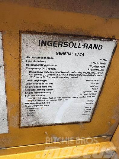 Ingersoll Rand P175WD Συμπιεστές