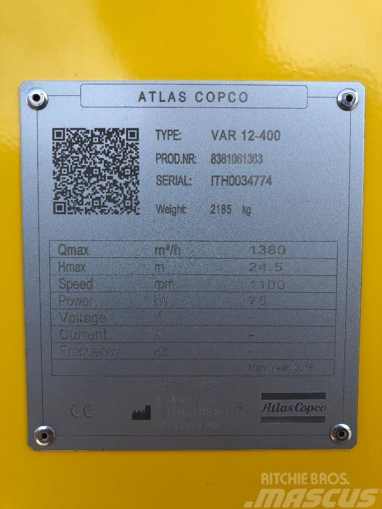 Atlas Copco VAR 12-400 Αντλίες νερού