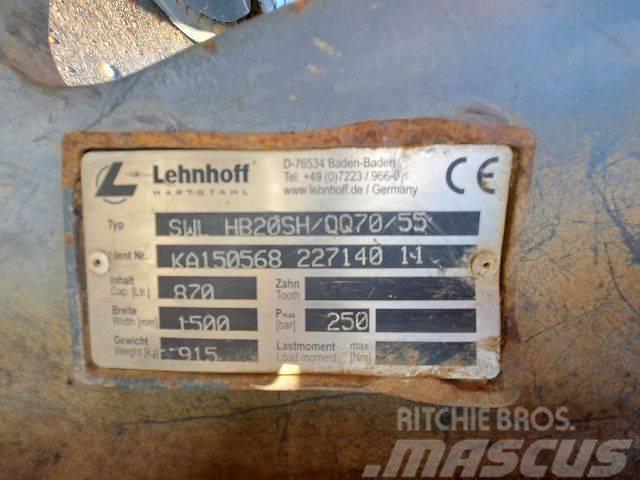 Lehnhoff Uni-Schwenktieflöffel f. OQ70/55 Εκσκαφείς