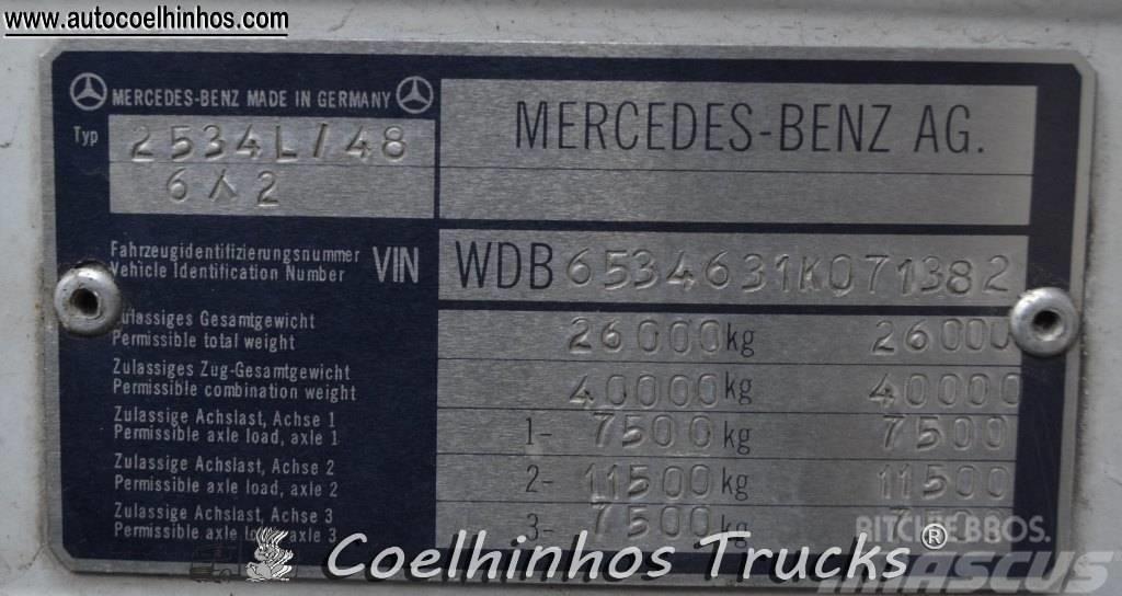 Mercedes-Benz 2534 SK Φορτηγά Καρότσα - Κουρτίνα